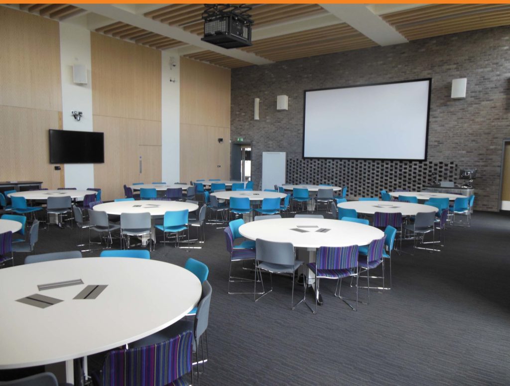 Lecture Theatre Cabaret Style Teaching and Learning Building at Clifton Science and Technology Campus