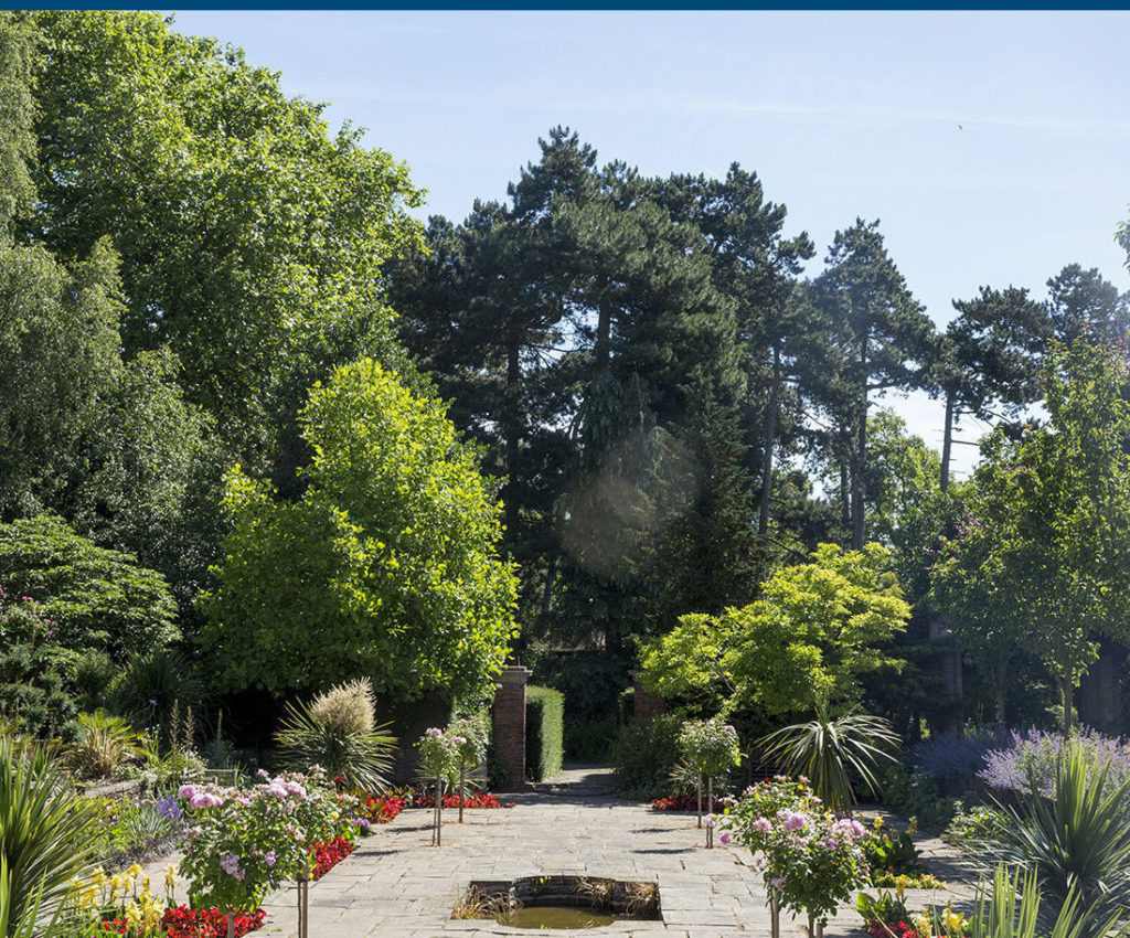 The Orangery Patio at Brackenhurst Campus