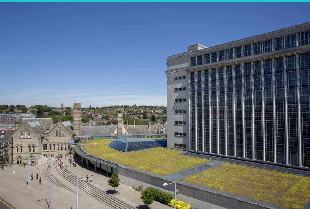 Newton External Image Green Roof at Nottingham City Campus