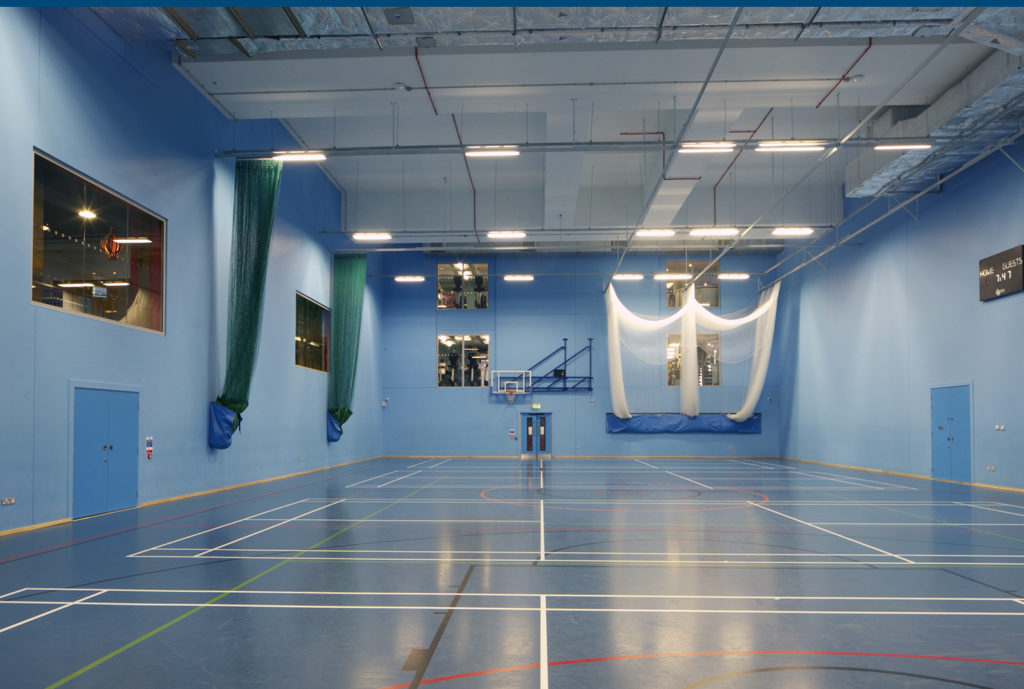 Sports Hall sports facilities at Byron student union